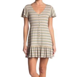 Jack by BB Dakota Striped Dress. Size small. NWT